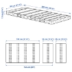 ИКЕА Пружинный матрас для раскладной кровати ÖMSINT ОМСИНТ, 105.937.51 - Home Club, изображение 4