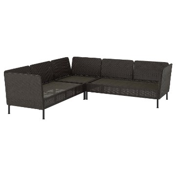 ИКЕА 4-местный угловой модульный диван VITTSKÄR, 795.912.31 - Home Club