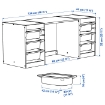 ИКЕА Письменный стол с ящиками TROFAST ТРУФАСТ, 896.139.06 - Home Club, изображение 5