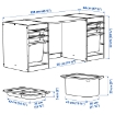 ИКЕА Контейнерный стол TROFAST ТРУФАСТ, 596.139.41 - Home Club, изображение 6