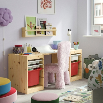 ИКЕА Контейнерный стол TROFAST ТРУФАСТ, 396.139.18 - Home Club