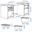 ИКЕА Контейнерный стол TROFAST ТРУФАСТ, 596.139.03 - Home Club, изображение 7