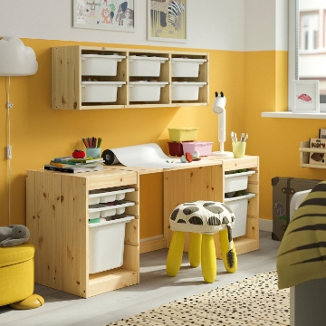 ИКЕА Контейнерный стол TROFAST ТРУФАСТ, 596.139.03 - Home Club