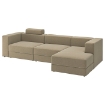 ІКЕА 4-місний модульний диван із шезлонгом JÄTTEBO, 696.083.45 - Home Club