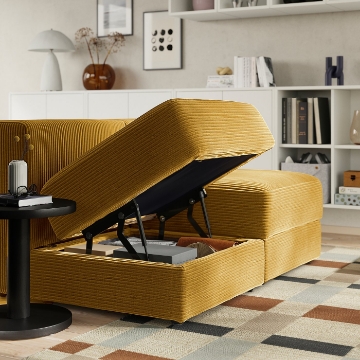 ИКЕА Модуль на 1 человека с ящиком для хранения вещей JÄTTEBO, 296.075.88 - Home Club