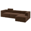 ІКЕА 4-місний модульний диван із шезлонгом JÄTTEBO, 796.083.40 - Home Club
