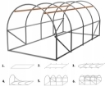 Garden Line Каркас для садового туннеля, 4 сегмента, 6 x 3 м, TUN0358 - Home Club, изображение 3