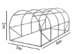 Garden Line Каркас для садового туннеля, 4 сегмента, 6 x 3 м, TUN0358 - Home Club, изображение 4