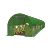 Garden Line 10-сегментный садовый пленковый туннель, зеленый, 10 x 4 x 2 м, TUN8009 - Home Club