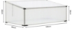 Garden Line Теплица / Размножительная Площадка 100 x 60 x 30/40 см Из Поливуглеца, TUN3972 - Home Club, изображение 6