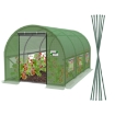 Garden Line 3-секционный садовый пленковый туннель, зеленый, 3 x 2 x 2 м, TUN5552 - Home Club, изображение 16