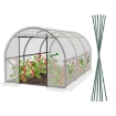 Garden Line 3-секционный белый садовый туннель из полиэтилена 3 x 2 x 2 м, TUN5569 - Home Club, изображение 12