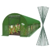Garden Line 10-сегментный садовый пленковый туннель, зеленый, 10 x 4 x 2 м, TUN8009 - Home Club, изображение 13