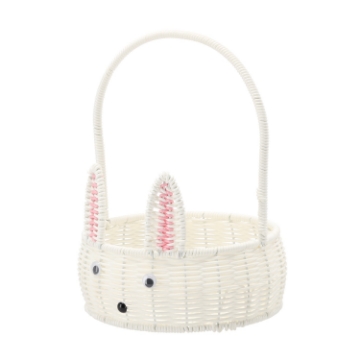 Chomik Круглий кошик діаметром 20 см, білий кролик, BOB7759 - Home Club