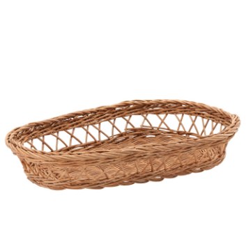 Chomik Овальний Ратановий Кошик 33 x 21 x 6 См, DRA6218 - Home Club