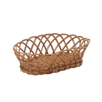 Chomik Овальний Ратановий Кошик S 23 x 17 x 6 См Натуральний, DRA6256 - Home Club
