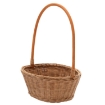 Chomik Корзина из ротанга 27 x 20 x 11/36 см с ручкой - натуральная, DRA7411 - Home Club, изображение 2