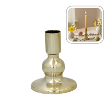 Chomik Металлический Свечник 7 x 7 x 9 см, GOT8678 - Home Club