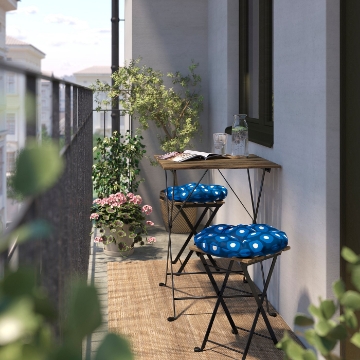 ИКЕА Садовый стол и 2 табуретки TÄRNÖ ТЭРНО, 896.155.14 - Home Club