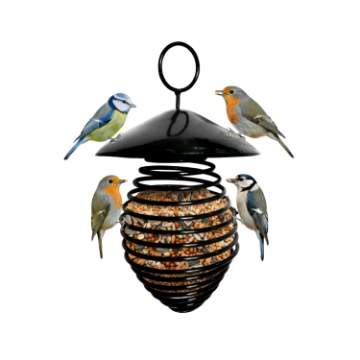 Chomik Металевий Годильник Для Птахів На Жирових Кулях - Овальний, EDA7953 - Home Club