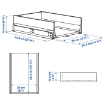 ИКЕА Ящик KNIVSHULT, 006.006.72 - Home Club, изображение 5