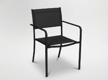 Garden Line Садовое Кресло Черное 54x55x86 см, ANH6128 - Home Club