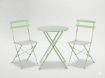 Garden Line Набір Садових Меблів Зелений (Круглий Стіл + 2 Стільці), GOM5134 - Home Club