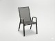 Garden Line Сталеве Садове Крісло Kd Polywood 72,5 x 54 x 92,5 См Сіре, RIT9521 - Home Club