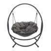 Chomik Підвісне крісло Patio - темно-сіра подушка, сіра рама 115,5X140X167,5 см, FAT9934 - Home Club, зображення 5