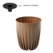 Chomik Горщик Mira Eco Wood 145 мм — натуральне дерево, LAM9377 - Home Club, зображення 2