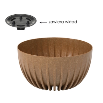 Chomik Чаша Mira Eco Wood 300 мм — натуральне дерево, LAM9438 - Home Club