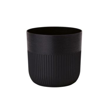 Chomik Горшок Luca 140 мм, глубокий, черный, FOM5663 - Home Club