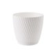 Chomik Горщик Mika Eco Recycled з підставкою 170 мм, білий, FOM1079 - Home Club