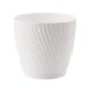 Chomik Горшок Mika Eco Recycled с подставкой 270 мм, белый, FOM4544 - Home Club