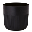 Chomik Горщик Luca 300 мм, глибокий, чорний, FOM6196 - Home Club
