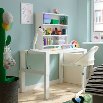 ИКЕА Письменный стол с полкой PÅHL ПОЛЬ, 096.193.42 - Home Club