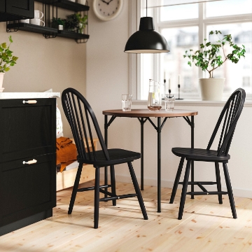 ИКЕА Стол и 2 стула GRÖTÅN / SKOGSTA СКОГСТА, 396.265.72 - Home Club