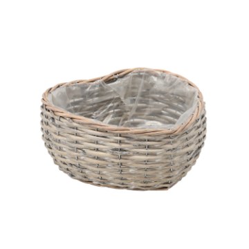Chomik Плетена коробка «Серце» 25 × 25 × 12 см, SIL9254 - Home Club