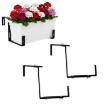 Chomik Комплект из 2 регулируемых держателей для цветочного горшка размером 13 x 1,5 x 17,5 см., PERG-N4996 - Home Club