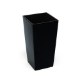 Chomik Горшок Finezja 250X250 мм с вкладышем – черный, LAM45334 - Home Club