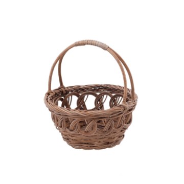 Chomik Кошика З Ротангу 17 x 9/18 См З Рукояткою - Брунатна, DRA07_8857 - Home Club