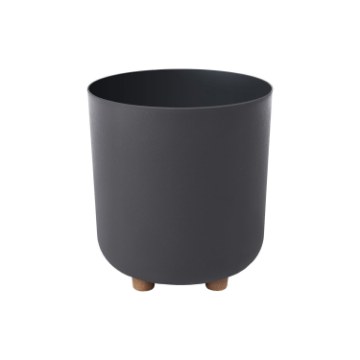 Chomik Горшок Sofia 240 мм Recycled Черный, LAM44252 - Home Club