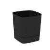 Chomik Горщик з підставкою Clima 190X190 мм Recycled Чорний, LAM41411 - Home Club