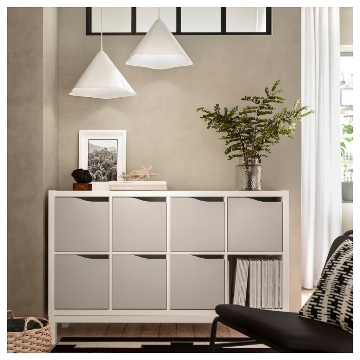 ИКЕА Вставка с дверцей KALLAX КАЛЛАКС, 204.967.35 - Home Club