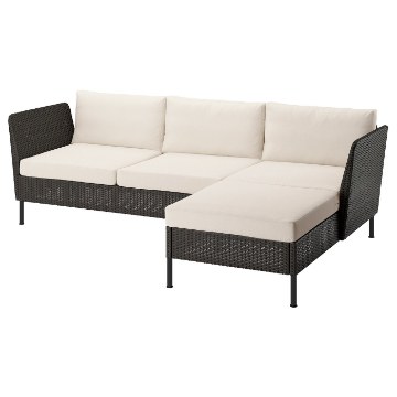 ИКЕА Трехместный диван с шезлонгом VITTSKÄR, 195.912.53 - Home Club
