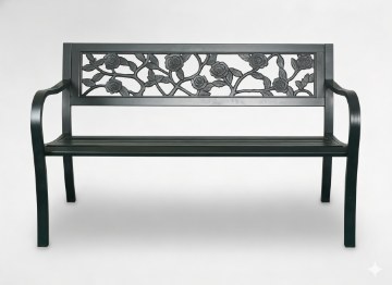 Garden Line Скамейка для сада 125 x 53 x 77 см, MEB2927 - Home Club