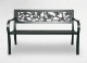 Garden Line Скамейка для сада 125 x 53 x 77 см, MEB2927 - Home Club