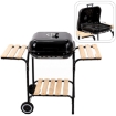 BBQ Meeting Американский Углевый Гриль С Боковыми Полками И Колесами 97,5 x 49 x 82,5 См, BBQ0155 - Home Club