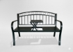 Garden Line Садовая Скамья 127 x 53 x 84 См С Разкладывающимся Столом, MEB0797 - Home Club