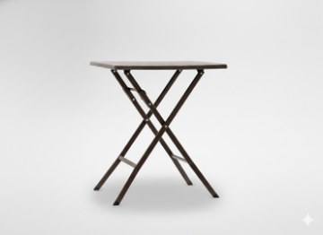 Garden Line Складной туристический стол 61,5 x 61,5 x 73 см, коричневый, ZUM1008 - Home Club